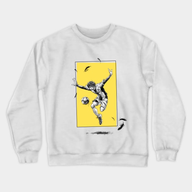 Ao ashi Crewneck Sweatshirt by SirTeealot